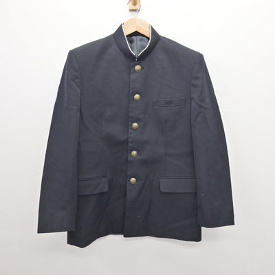 【中古】茨城県 朝日中学校 男子制服 2点 (学ラン・ズボン) sf120548