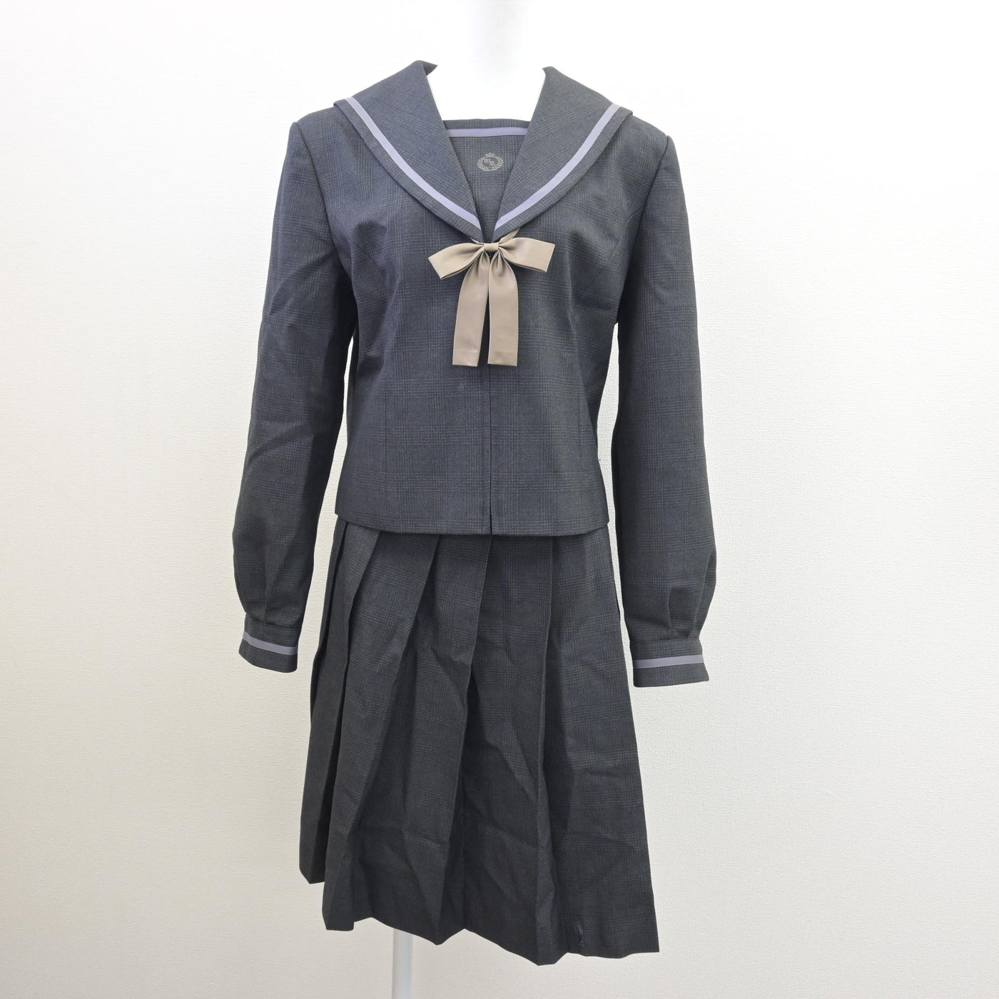 【中古】埼玉県 浦和麗明高等学校 女子制服 3点 (セーラー服・スカート) sf120556