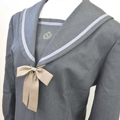 【中古】埼玉県 浦和麗明高等学校 女子制服 3点 (セーラー服・スカート) sf120556