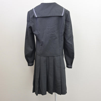 【中古】埼玉県 浦和麗明高等学校 女子制服 3点 (セーラー服・スカート) sf120556
