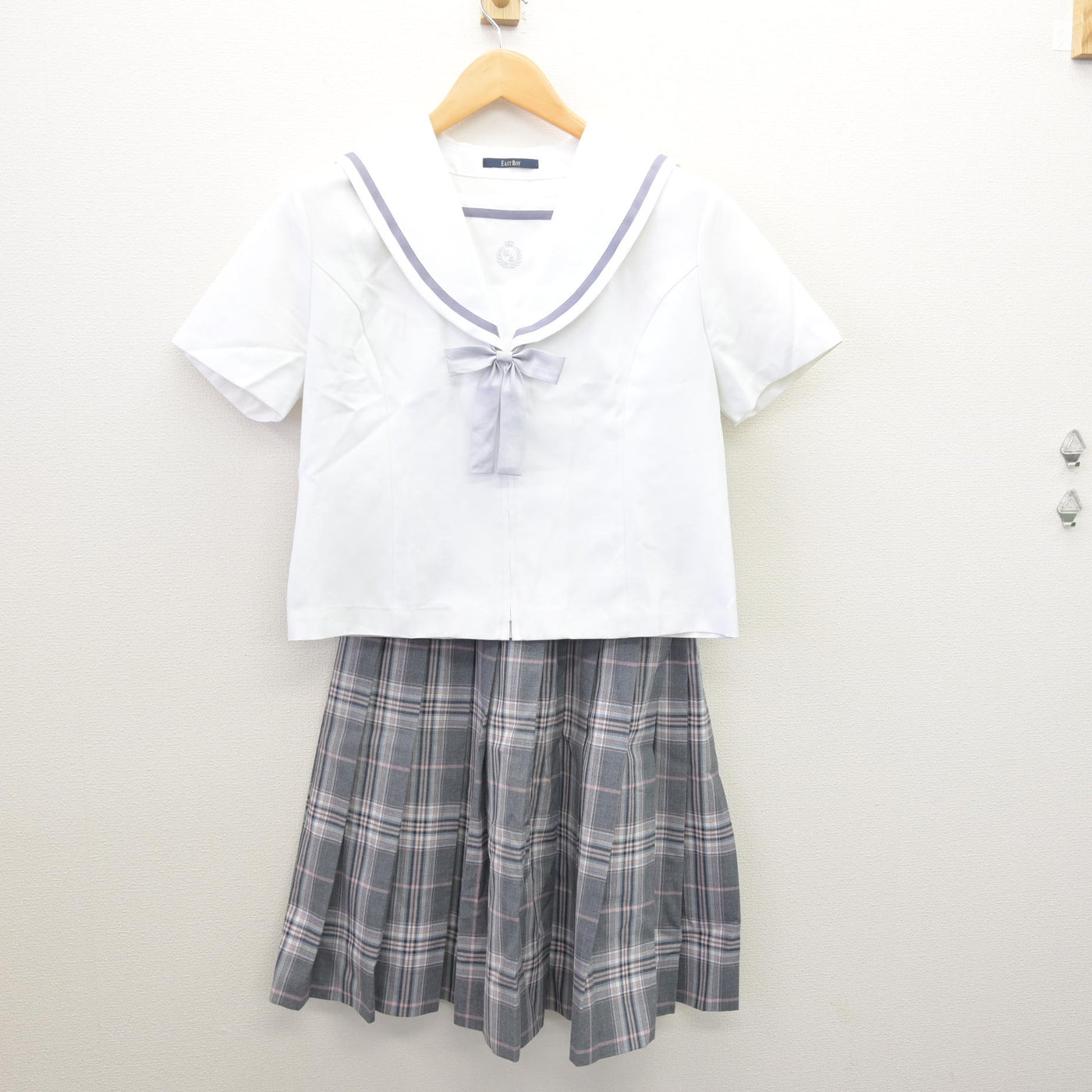 【中古】埼玉県 浦和麗明高等学校 女子制服 3点 (セーラー服・スカート) sf120557