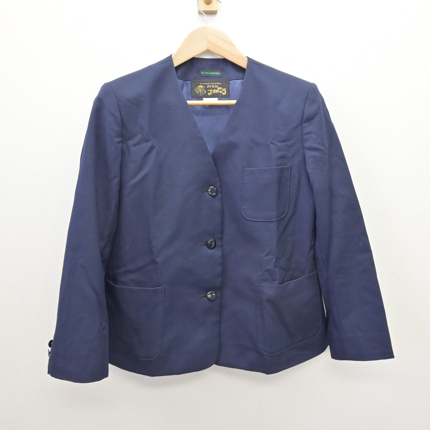 【中古】神奈川県 麻溝台中学校 女子制服 5点 (ブレザー・シャツ・スカート) sf120560