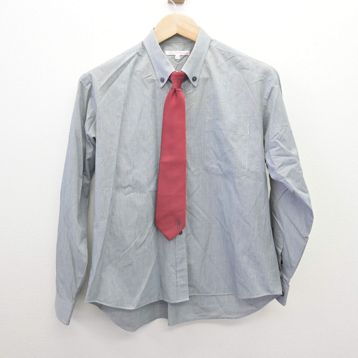 【中古】愛知県 藤ノ花女子高等学校 女子制服 5点 (ブレザー・ベスト・シャツ・スカート) sf120564