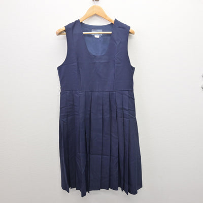 【中古】埼玉県 川口市立西中学校 女子制服 3点 (セーラー服・ジャンパースカート) sf120568