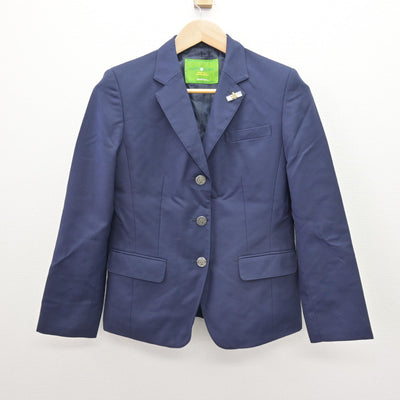 【中古】福岡県 八幡中央高等学校 女子制服 5点 (ブレザー・シャツ・スカート) sf120571