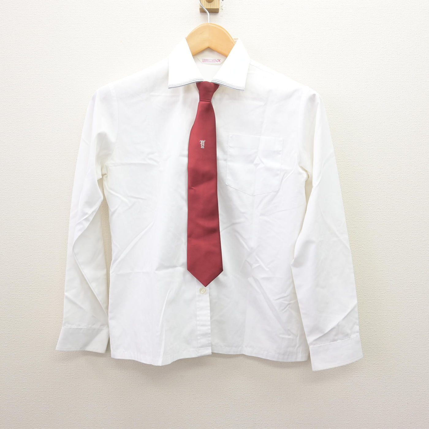 【中古】福岡県 八幡中央高等学校 女子制服 5点 (ブレザー・シャツ・スカート) sf120571