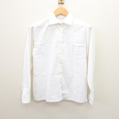 【中古】福岡県 八幡中央高等学校 女子制服 2点 (ニット・シャツ) sf120572