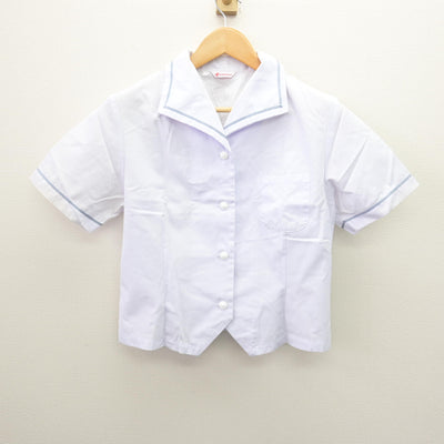【中古】福岡県 八幡中央高等学校 女子制服 2点 (シャツ・スカート) sf120573