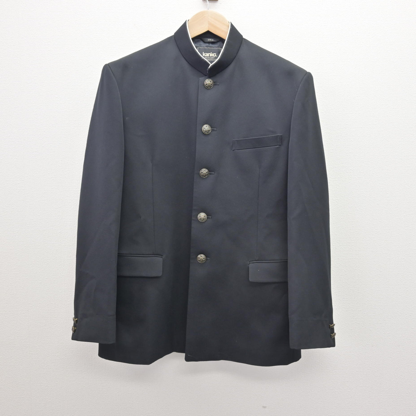 【中古】群馬県 館林市立第四中学校 男子制服 1点 (学ラン) sf120580