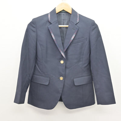 【中古】京都府 東山泉小中学校 女子制服 3点 (ブレザー・スカート・スカート) sf120583