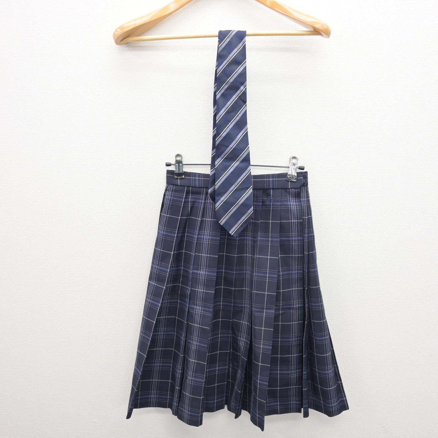 【中古】埼玉県 進修館高等学校 女子制服 2点 (スカート) sf120593