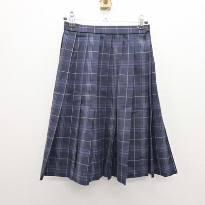 【中古】埼玉県 進修館高等学校 女子制服 2点 (スカート) sf120593