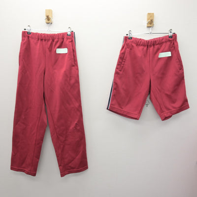 【中古】埼玉県 進修館高等学校 女子制服 3点 (ジャージ 上・体操服 下・ジャージ 下) sf120594