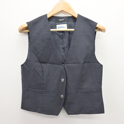 【中古】東京都 立川第四中学校 女子制服 2点 (ベスト・スカート) sf120596