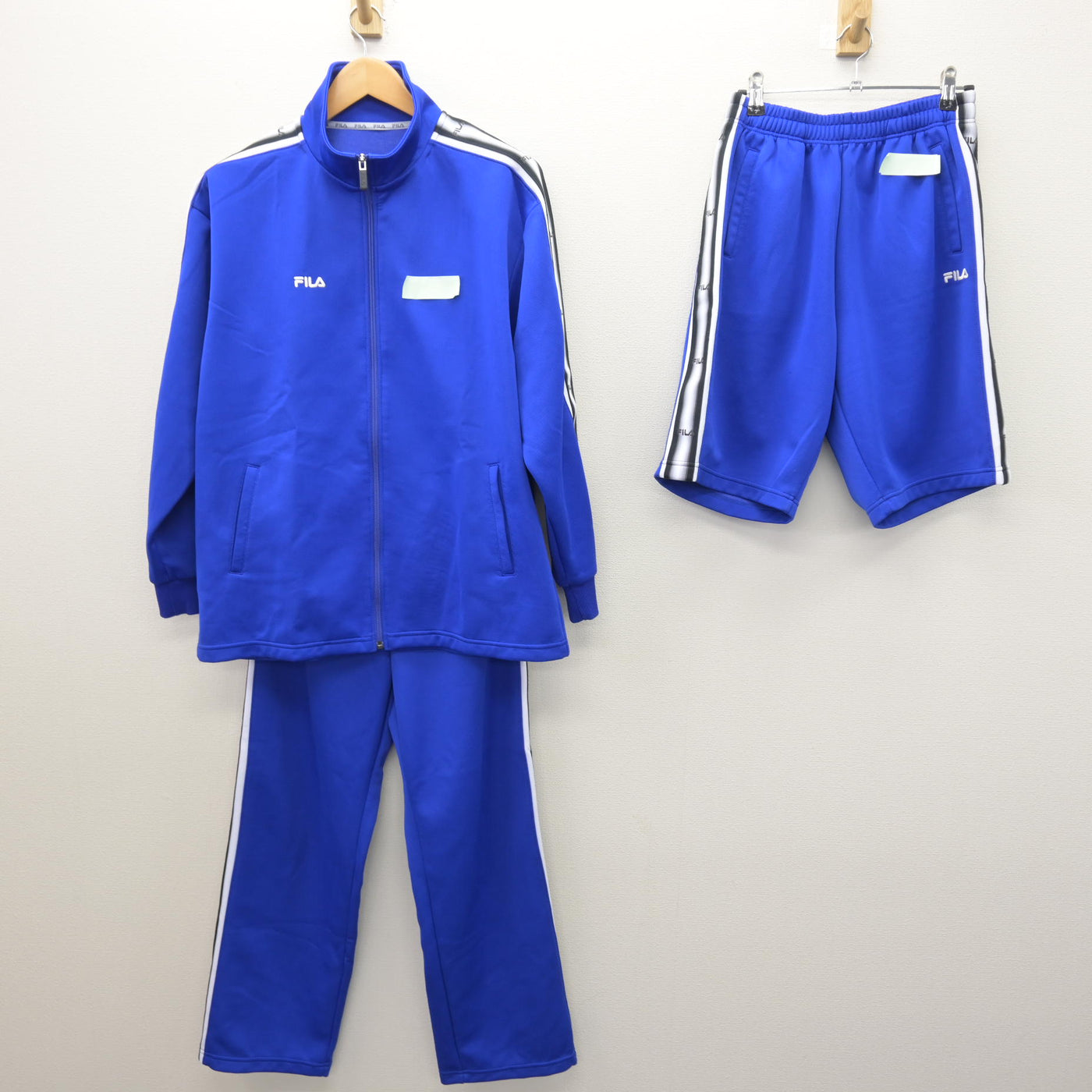 【中古】東京都 立川第四中学校 女子制服 3点 (ジャージ 上・体操服 下・ジャージ 下) sf120599