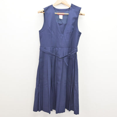【中古】東京都 足立区立第十四中学校 女子制服 3点 (ブレザー・シャツ・ジャンパースカート) sf120602