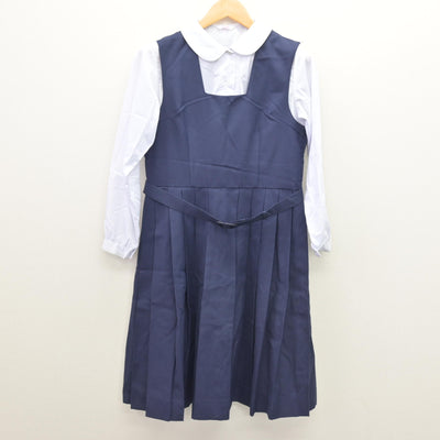 【中古】東京都 足立区立第十四中学校 女子制服 3点 (ブレザー・シャツ・ジャンパースカート) sf120603