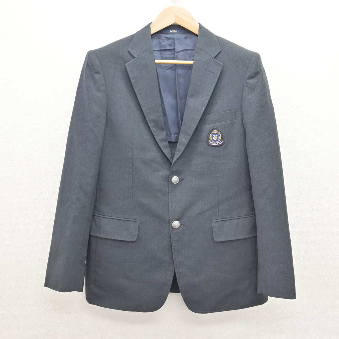中古】茨城県 牛久高等学校 男子制服 2点 (ブレザー・ズボン) sf120612 