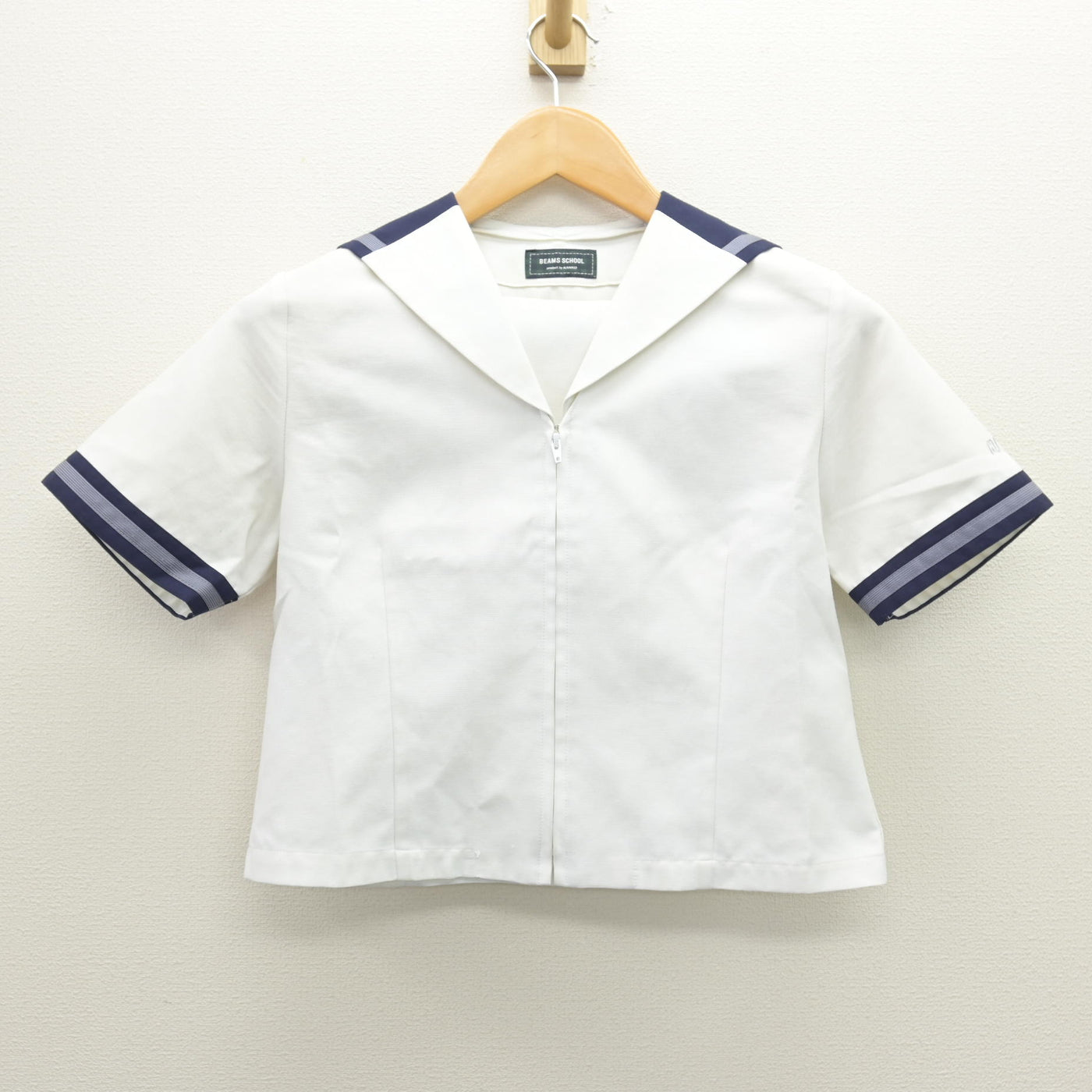 【中古】東京都 武蔵野大学高等学校 女子制服 2点 (ニット・セーラー服) sf120617