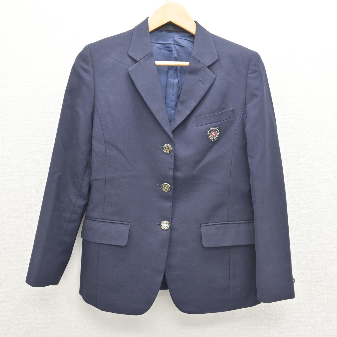 【中古】千葉県 柏の葉高等学校 女子制服 4点 (ブレザー・シャツ・スカート) sf120622
