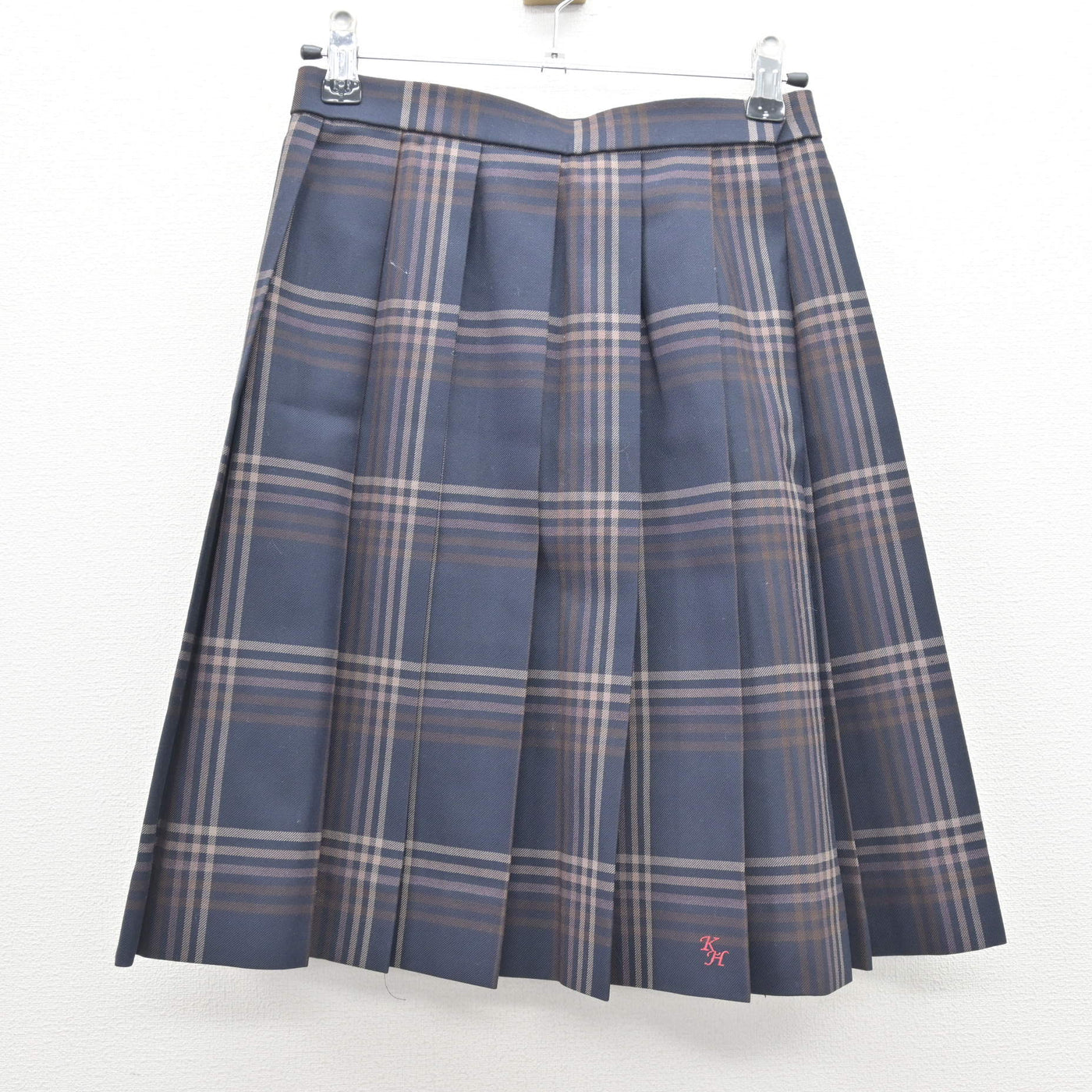 【中古】千葉県 柏の葉高等学校 女子制服 3点 (ニット・シャツ・スカート) sf120623