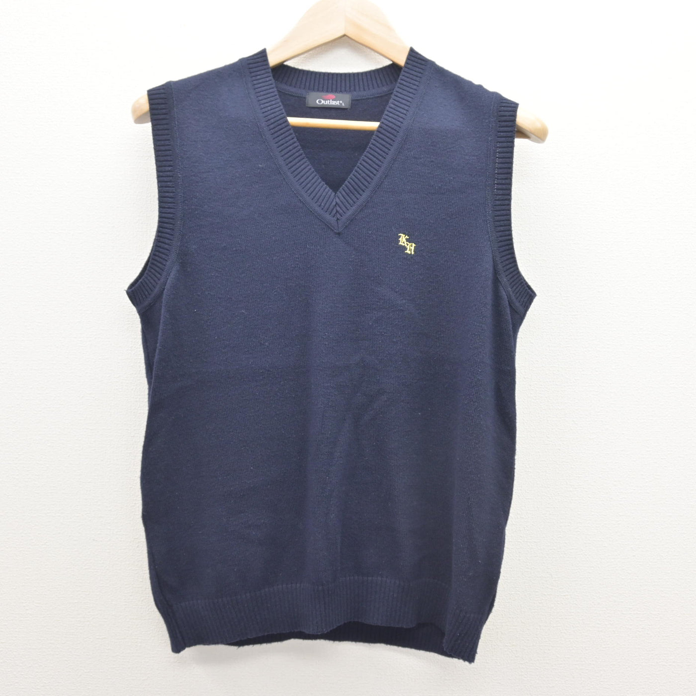 【中古】千葉県 柏の葉高等学校 女子制服 2点 (ニットベスト・シャツ) sf120625