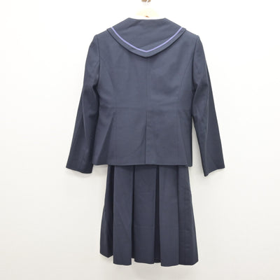 【中古】京都府 京都聖母学院中学校 女子制服 5点 (ブレザー・シャツ・ジャンパースカート) sf120626