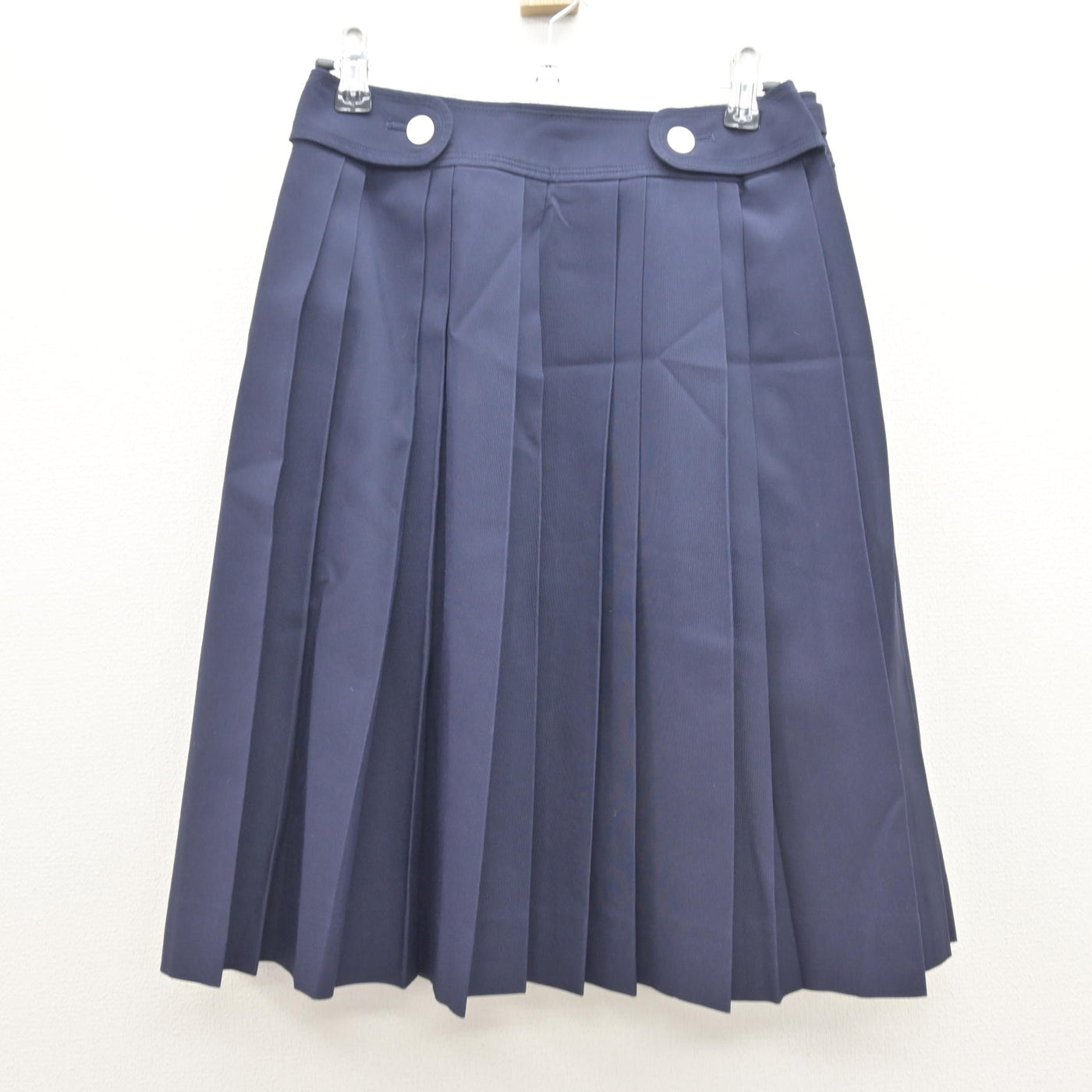 【中古】京都府 京都聖母学院中学校 女子制服 2点 (セーラー服・スカート) sf120627