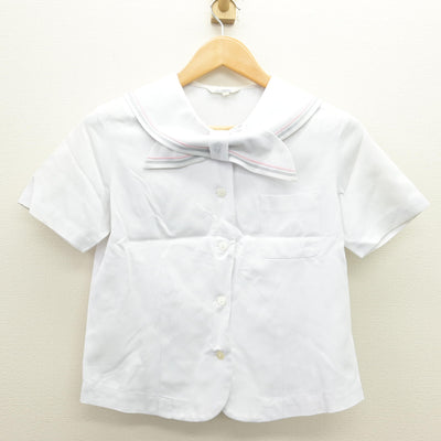 【中古】京都府 京都聖母学院中学校 女子制服 2点 (セーラー服・スカート) sf120628