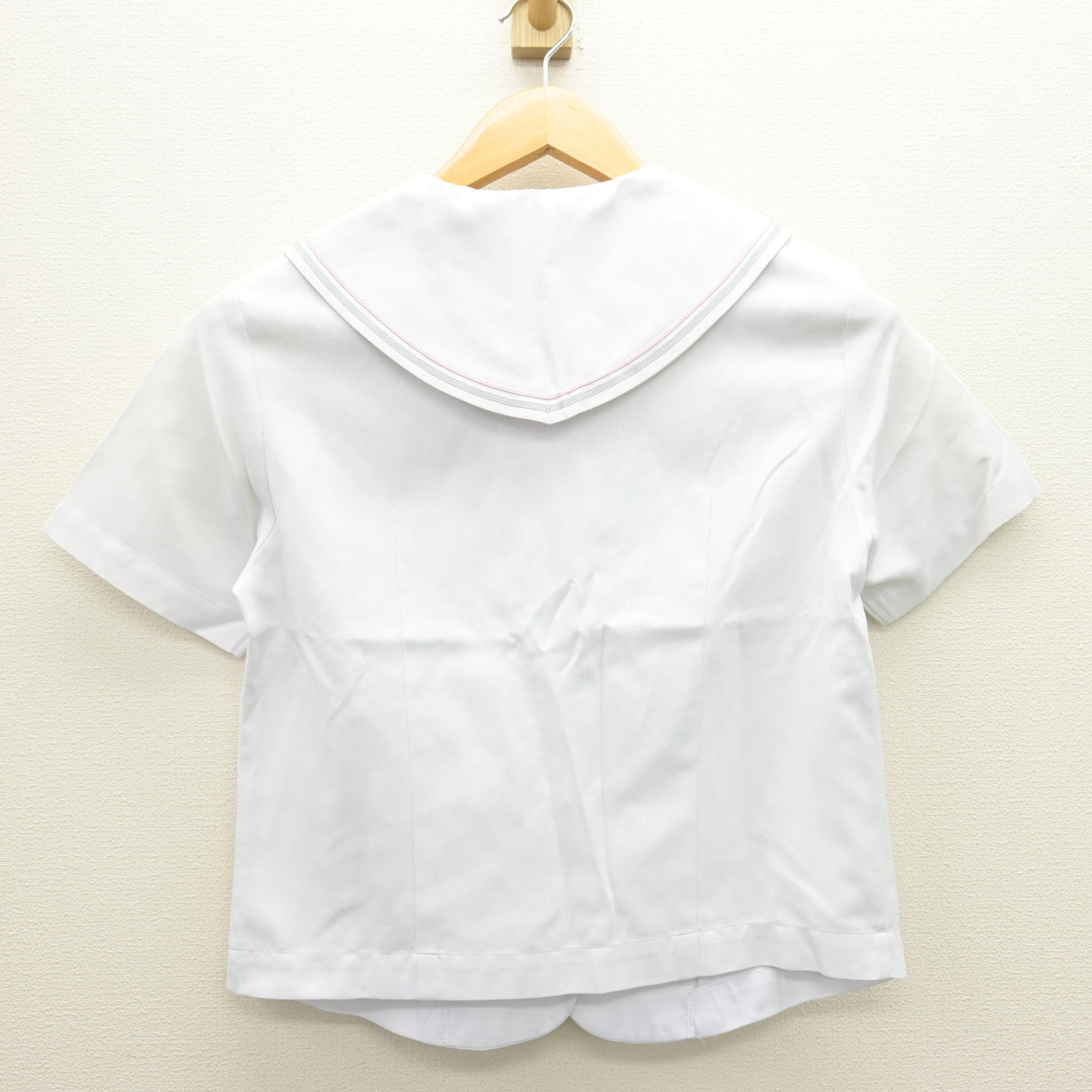 【中古】京都府 京都聖母学院中学校 女子制服 2点 (セーラー服・スカート) sf120628
