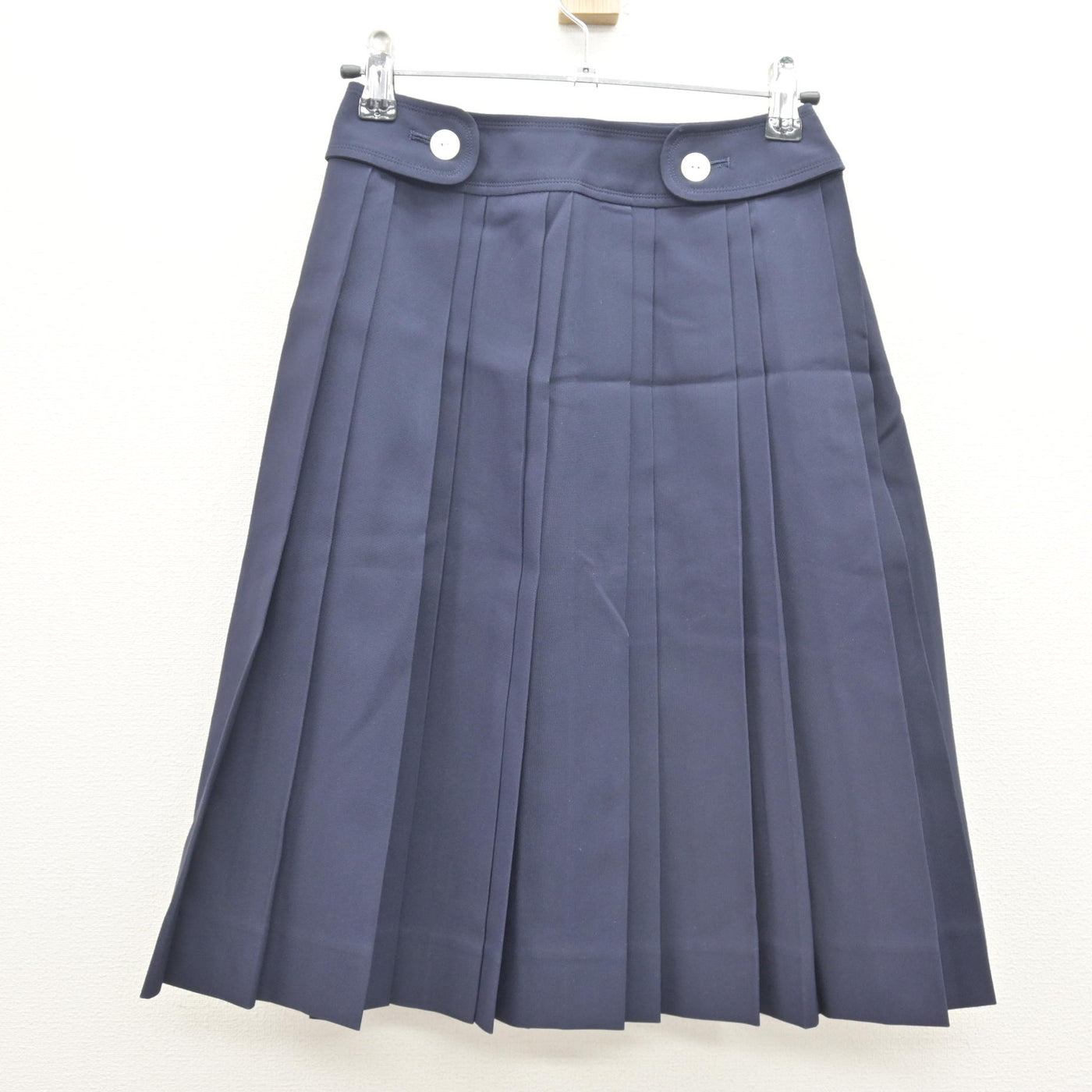 【中古】京都府 京都聖母学院中学校 女子制服 2点 (セーラー服・スカート) sf120628
