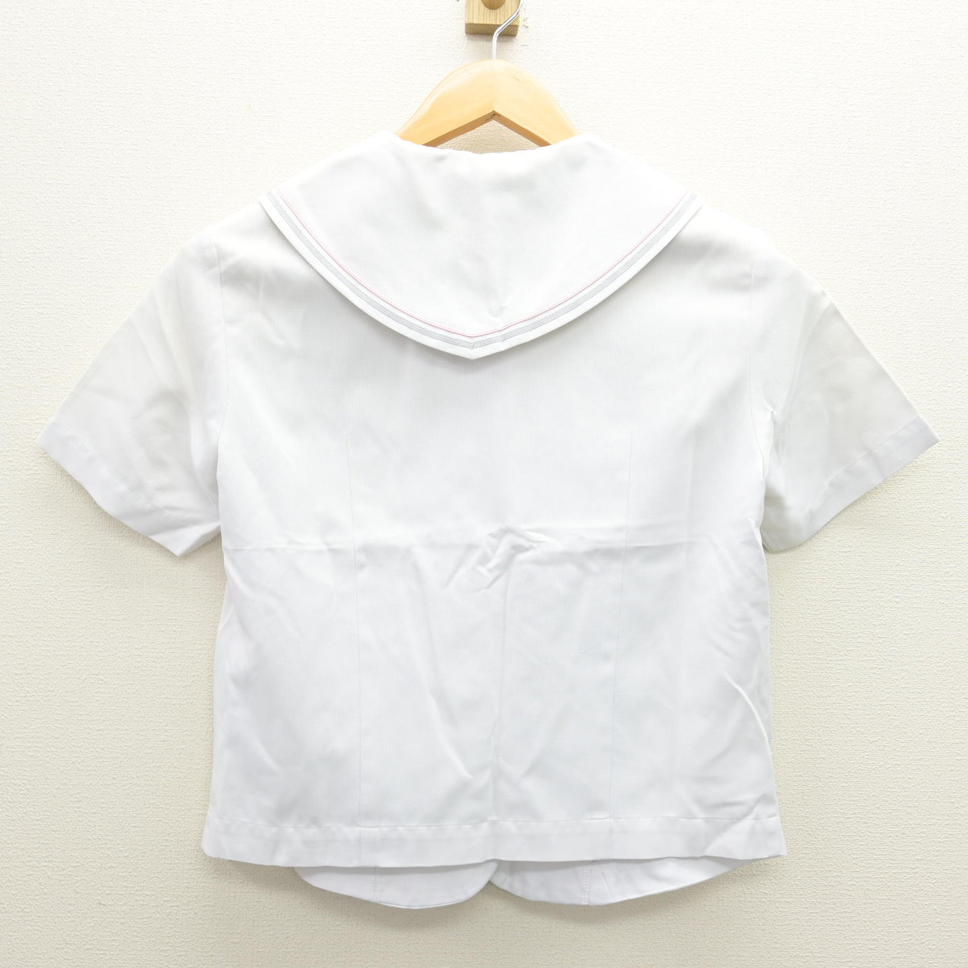 【中古】京都府 京都聖母学院中学校 女子制服 2点 (セーラー服・スカート) sf120629