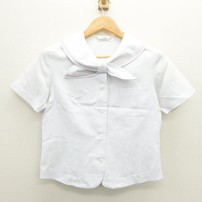 【中古】京都府 京都聖母学院中学校 女子制服 2点 (セーラー服・スカート) sf120630