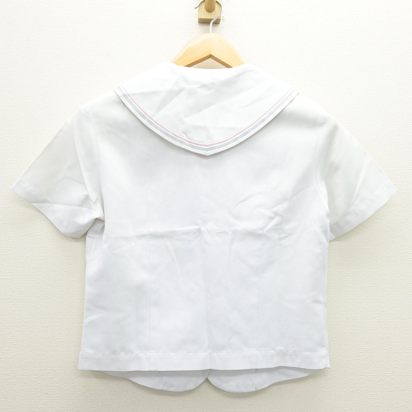 【中古】京都府 京都聖母学院中学校 女子制服 2点 (セーラー服・スカート) sf120630