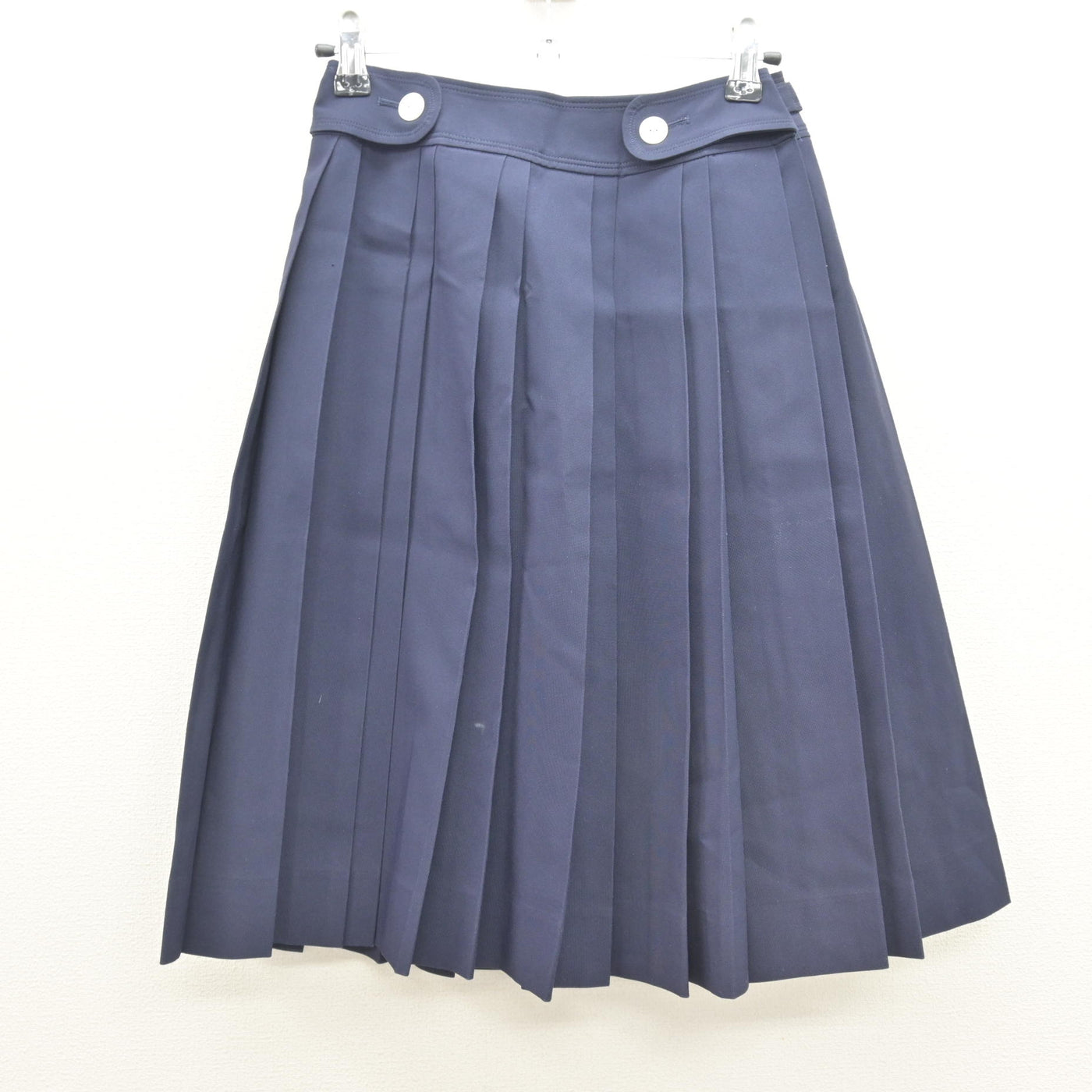 【中古】京都府 京都聖母学院中学校 女子制服 2点 (セーラー服・スカート) sf120630