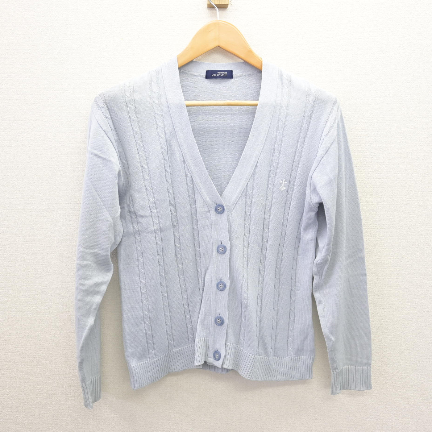 【中古】京都府 京都聖母学院中学校 女子制服 2点 (ニット・セーラー服) sf120633