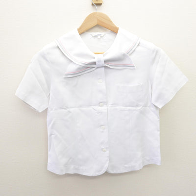 【中古】京都府 京都聖母学院中学校 女子制服 2点 (ニット・セーラー服) sf120633