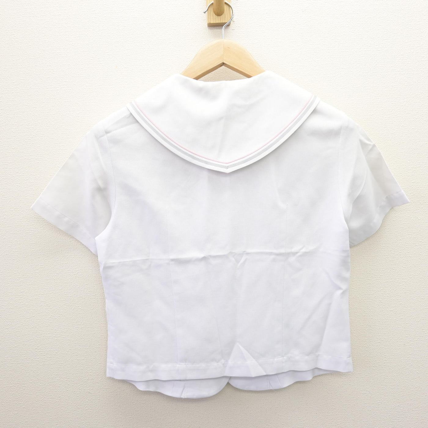 【中古】京都府 京都聖母学院中学校 女子制服 2点 (ニット・セーラー服) sf120633
