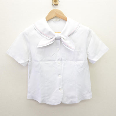 【中古】京都府 京都聖母学院中学校 女子制服 2点 (セーラー服) sf120634