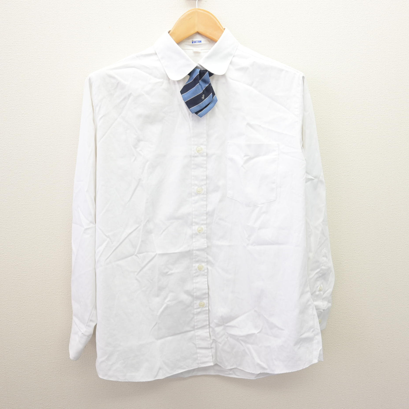 【中古】東京都 白梅学園高等学校 女子制服 4点 (ブレザー・シャツ・スカート) sf120636