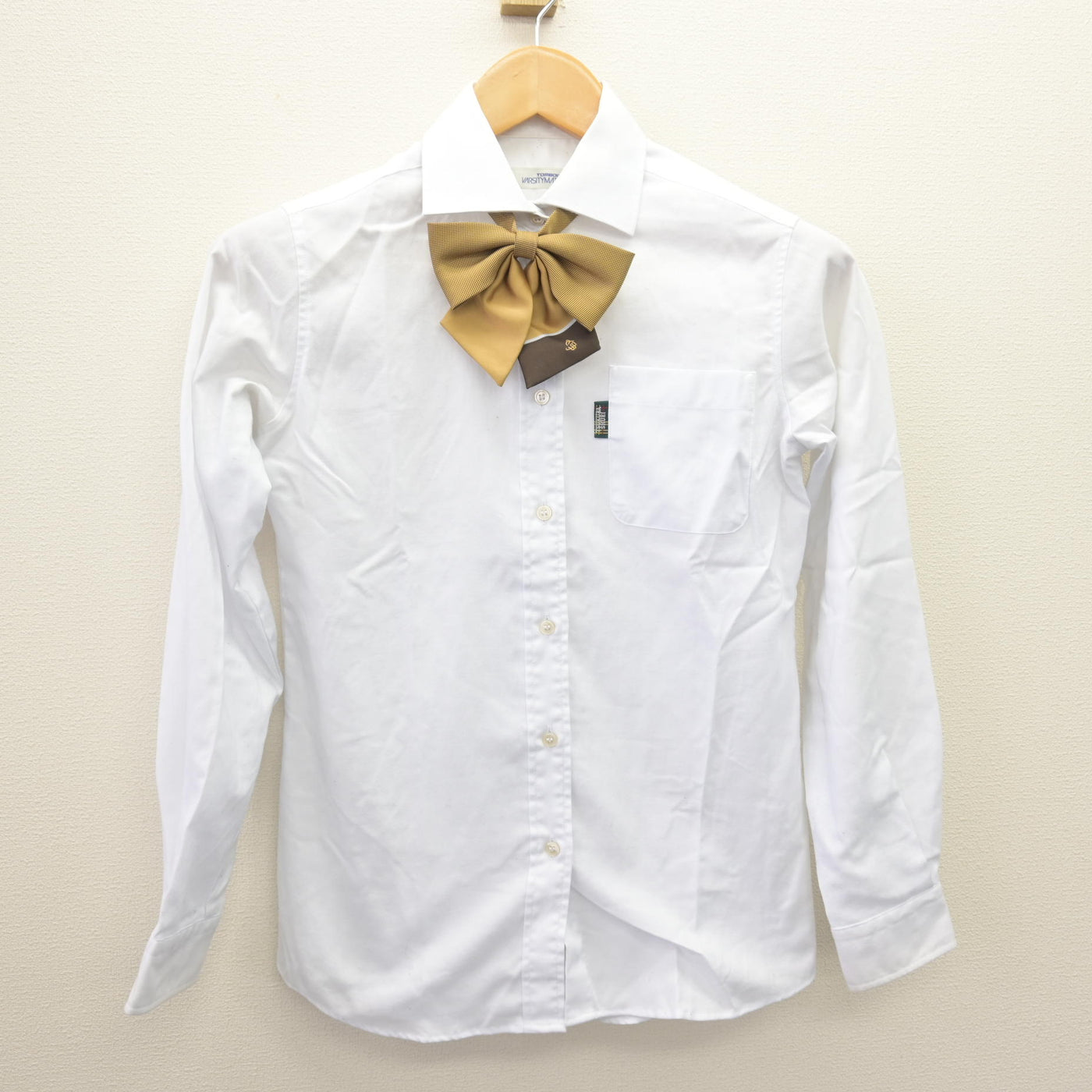 【中古】茨城県 つくば秀英高等学校 女子制服 5点 (ブレザー・ベスト・シャツ・スカート) sf120638