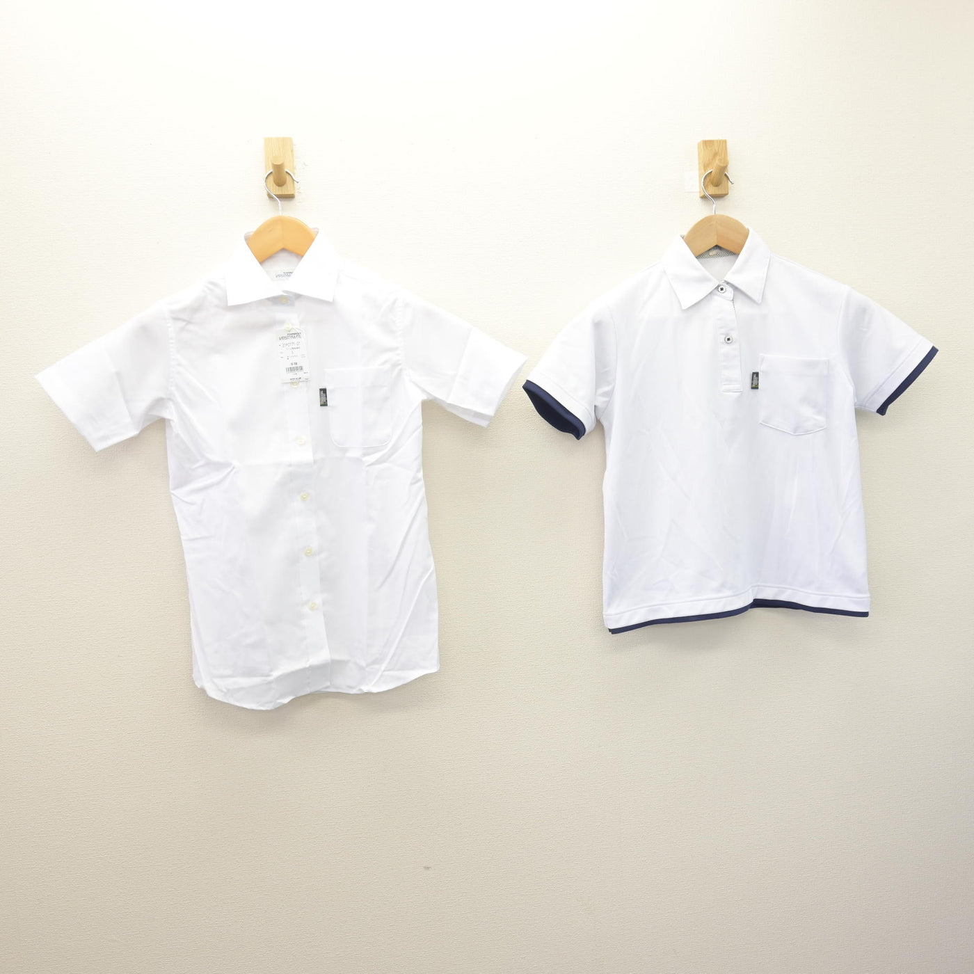 【中古】茨城県 つくば秀英高等学校 女子制服 2点 (シャツ・シャツ) sf120641