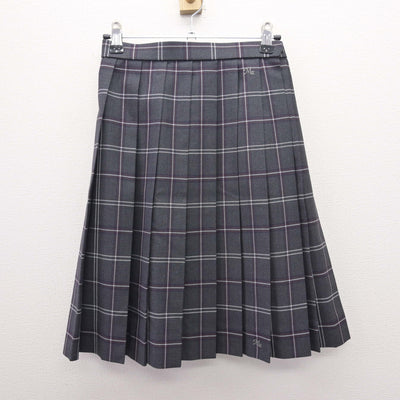 【中古】茨城県 水海道第二高等学校 女子制服 4点 (ブレザー・ニット・スカート) sf120642