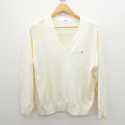 【中古】東京都 白梅学園高等学校 女子制服 2点 (ニット・シャツ) sf120645