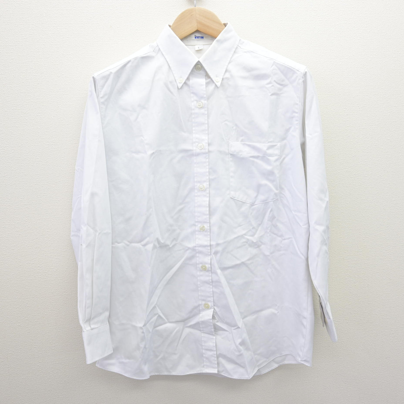 【中古】東京都 白梅学園高等学校 女子制服 2点 (ニット・シャツ) sf120645