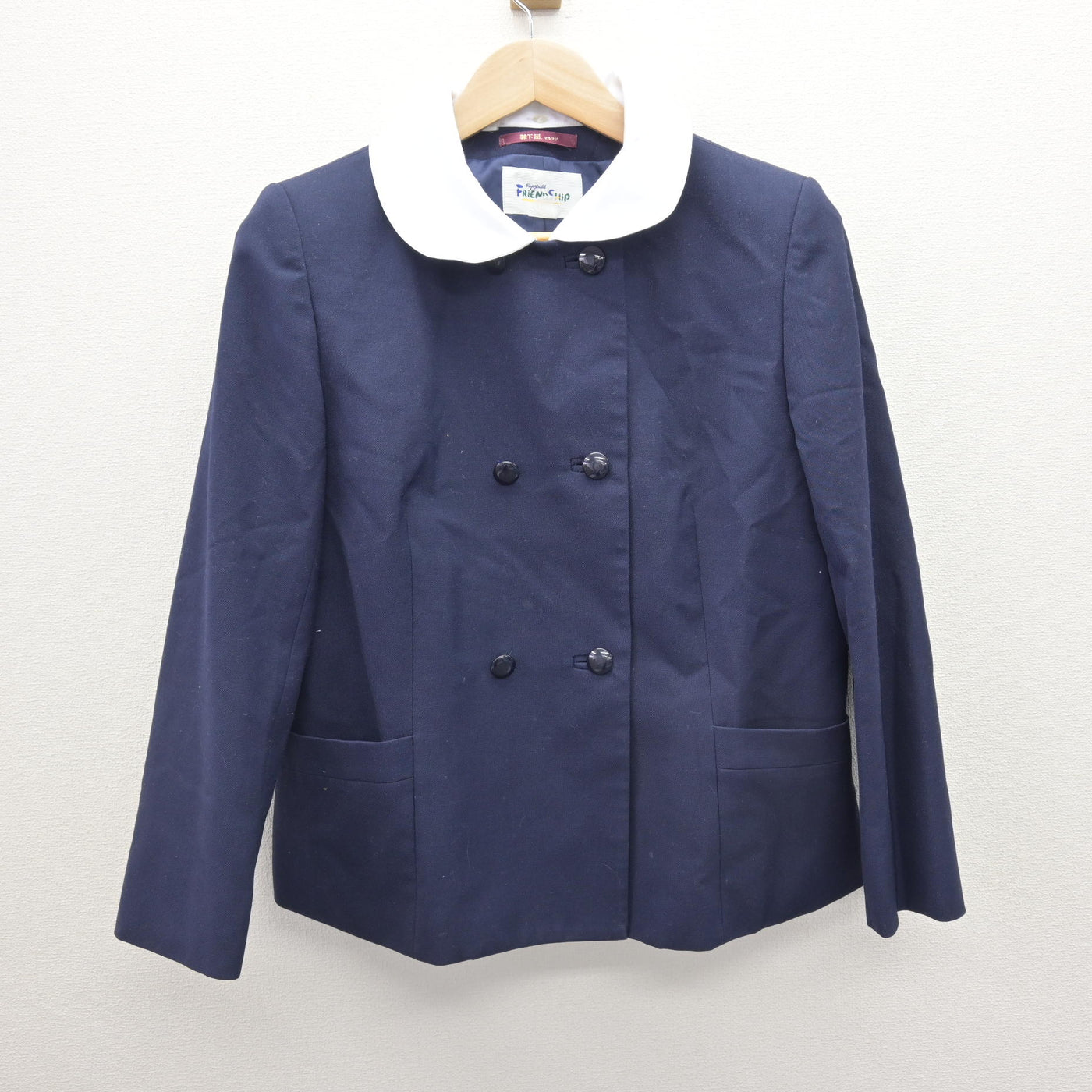 【中古】福島県 会津若松市立第三中学校 女子制服 2点 (ブレザー・スカート) sf120648