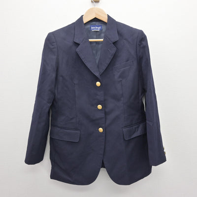 【中古】福島県 会津学鳳高等学校 女子制服 2点 (ブレザー・スカート) sf120650