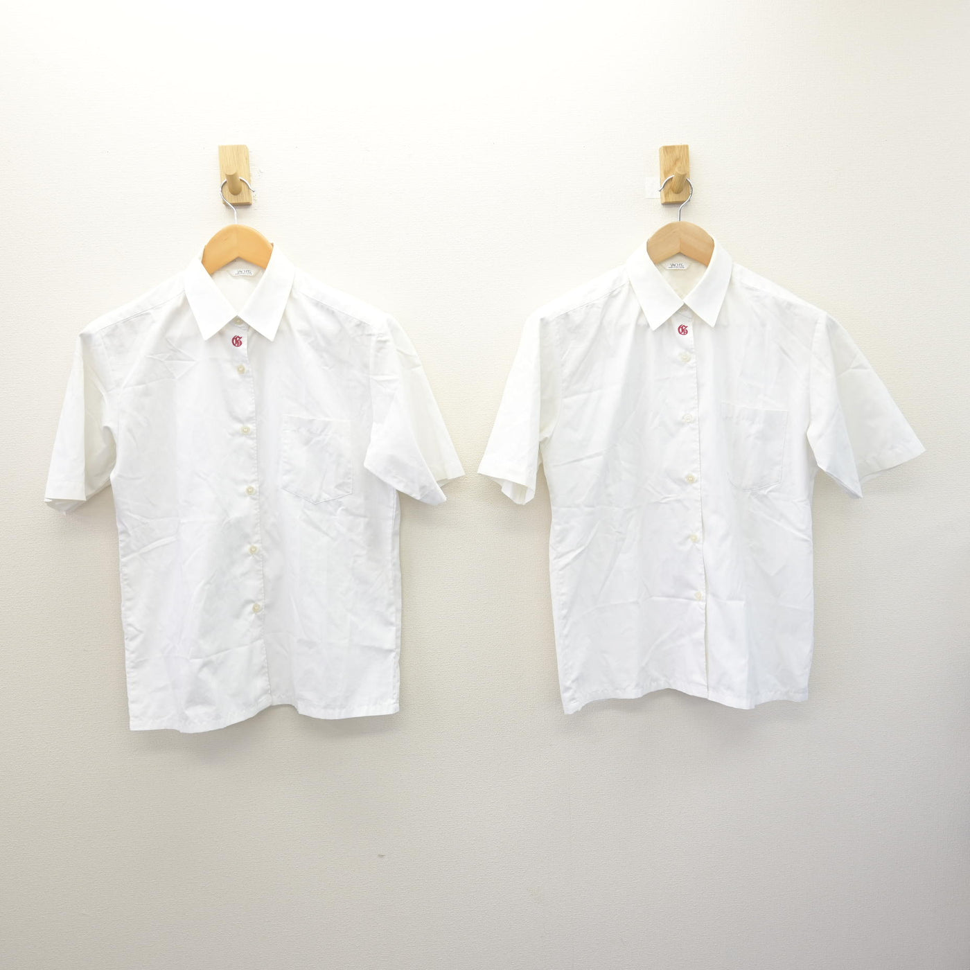 【中古】福島県 会津学鳳高等学校 女子制服 3点 (シャツ・スカート) sf120651