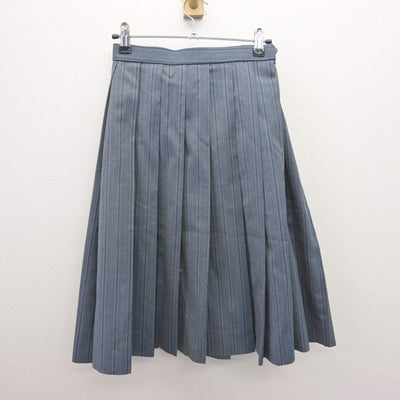 【中古】福島県 会津学鳳高等学校 女子制服 3点 (シャツ・スカート) sf120651