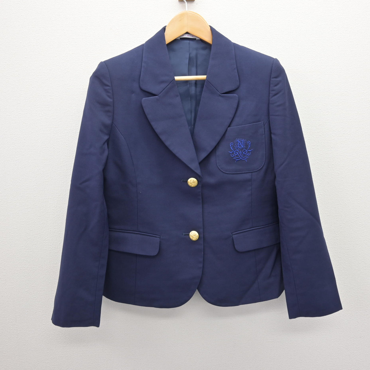 【中古】神奈川県 日本大学高等学校 女子制服 4点 (ブレザー・スカート) sf120652